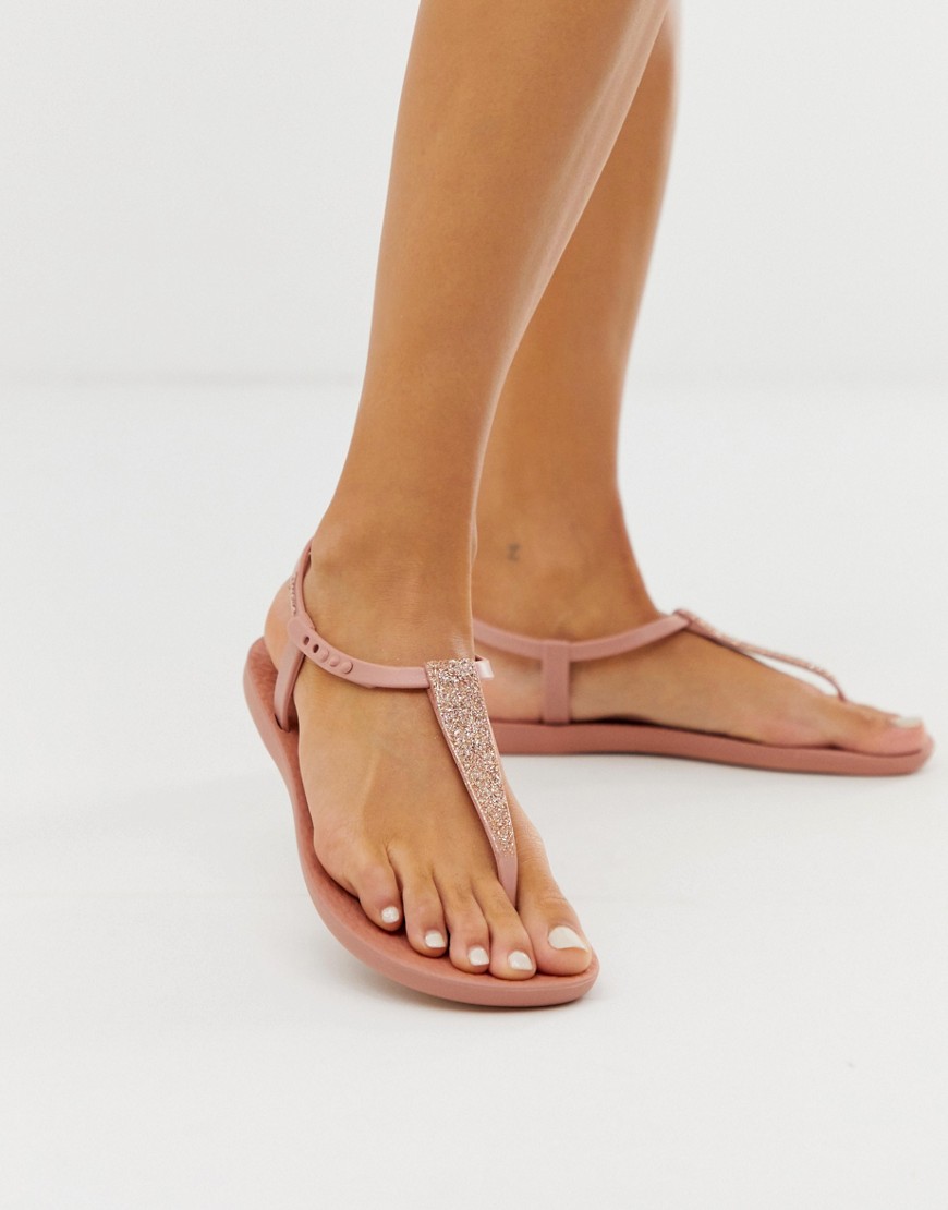Ipanema pop glitter flat sandals