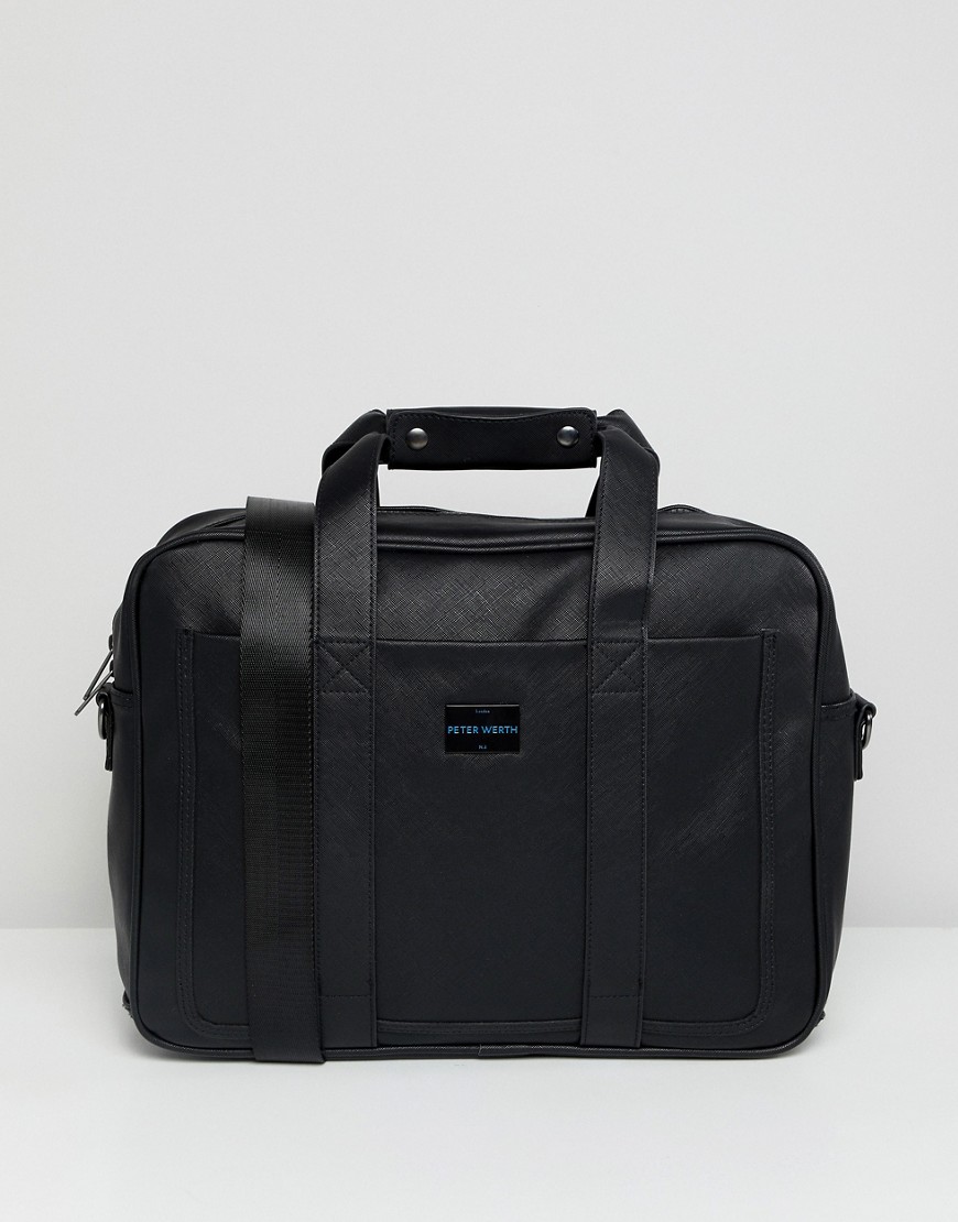 Peter Werth business laptop bag