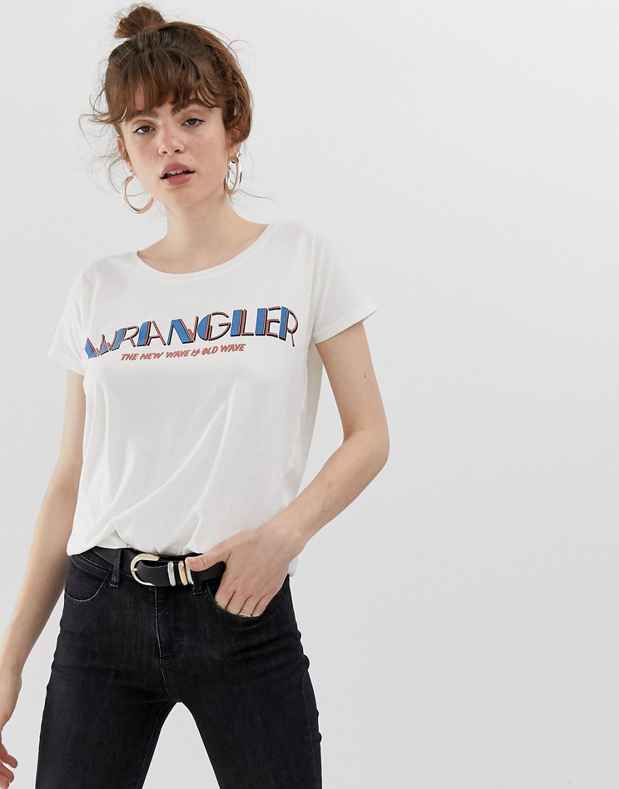Wrangler New Wave logo t-shirt