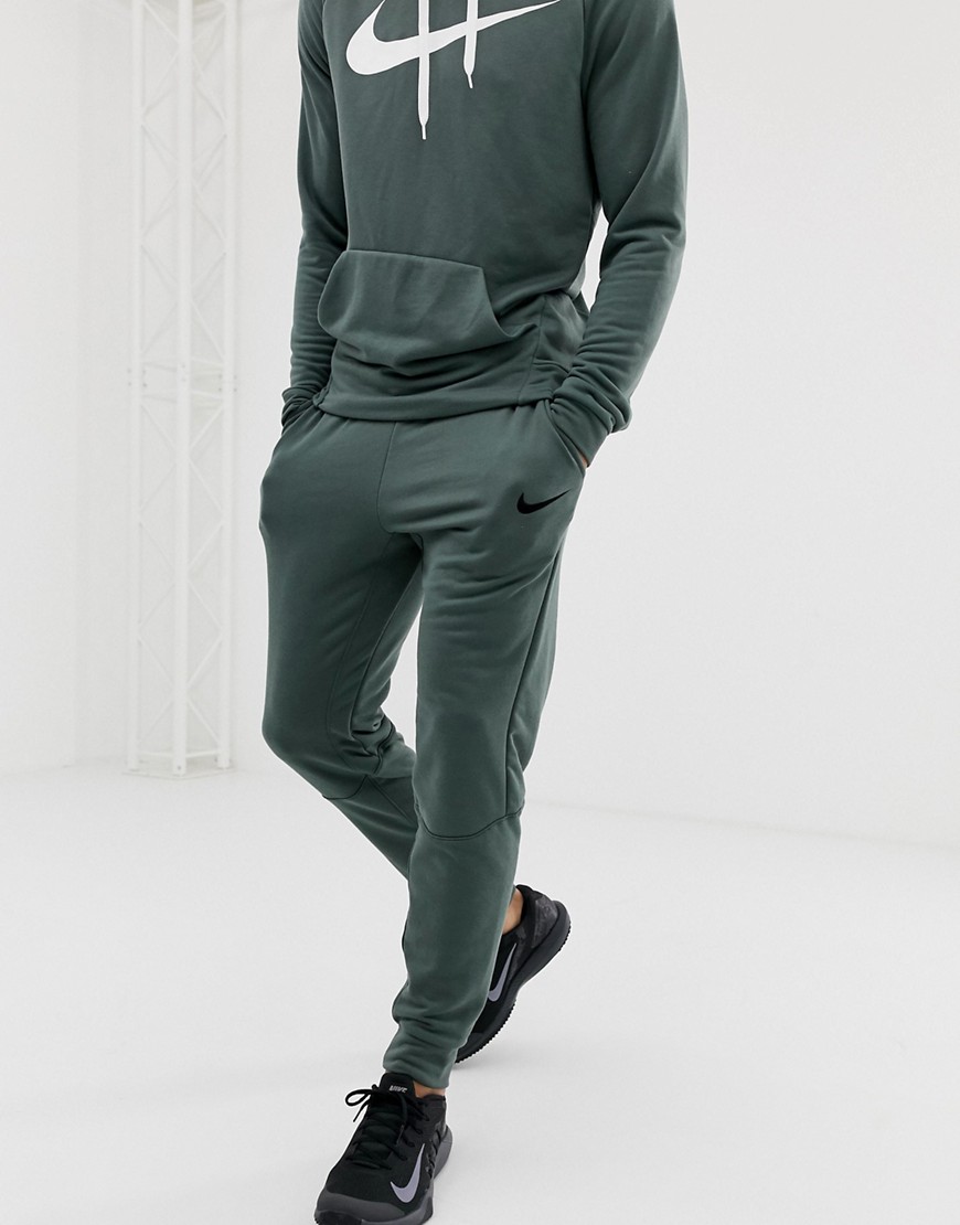 Nike Training dry tapered pants in green