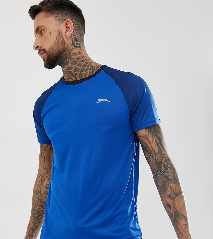 Slazenger Eli sports t-shirt in blue
