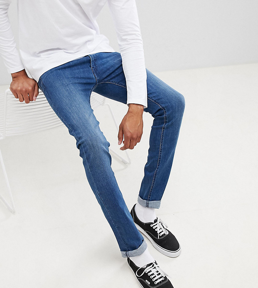 Lee luke tall skinny jeans in average joe wash - Average joe