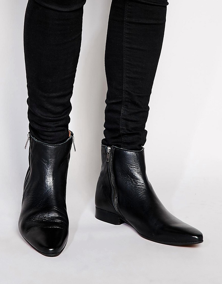 ASOS | ASOS Chelsea Boots in Leather at ASOS
