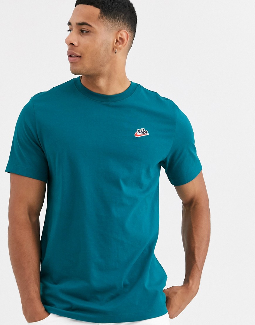 Nike Heritage t-shirt in teal