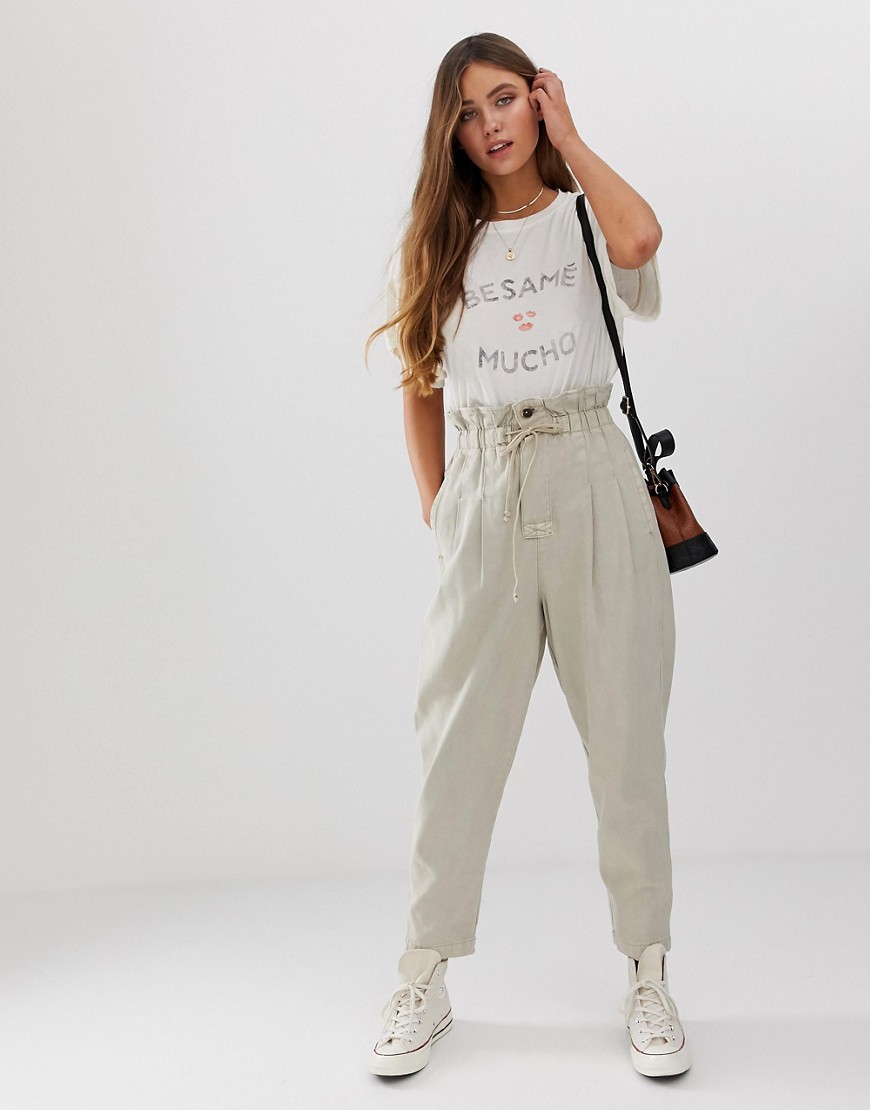 Free People Margate pleated trouser