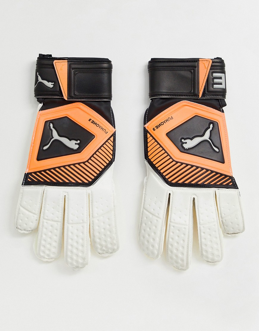 Puma football goalie gloves