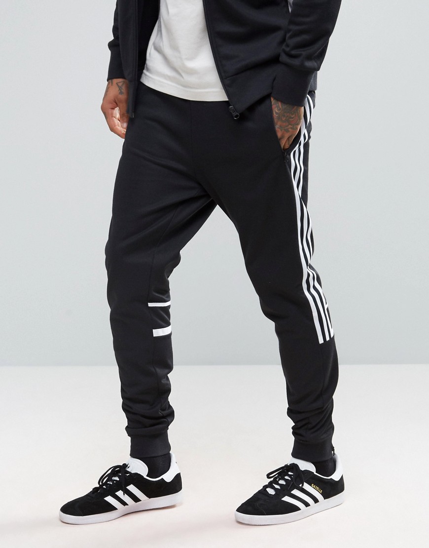 Adidas originals crl84 joggers in black bk5929 black £50.00 ...