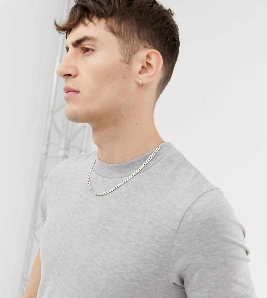 COLLUSION skinny fit t-shirt in grey marl