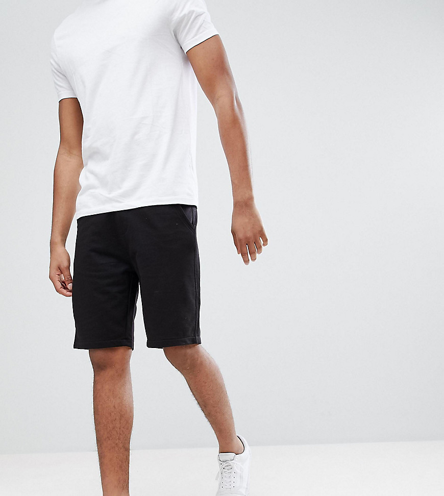 D-Struct TALL Basic Jersey Shorts - Black