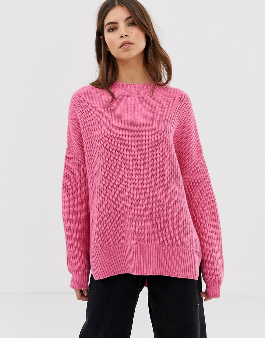 Whistles chunky ribbed oversized jumper
