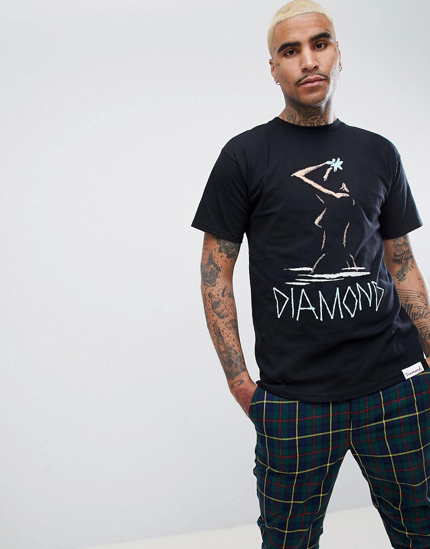 Diamond Supply Havana t-shirt in black