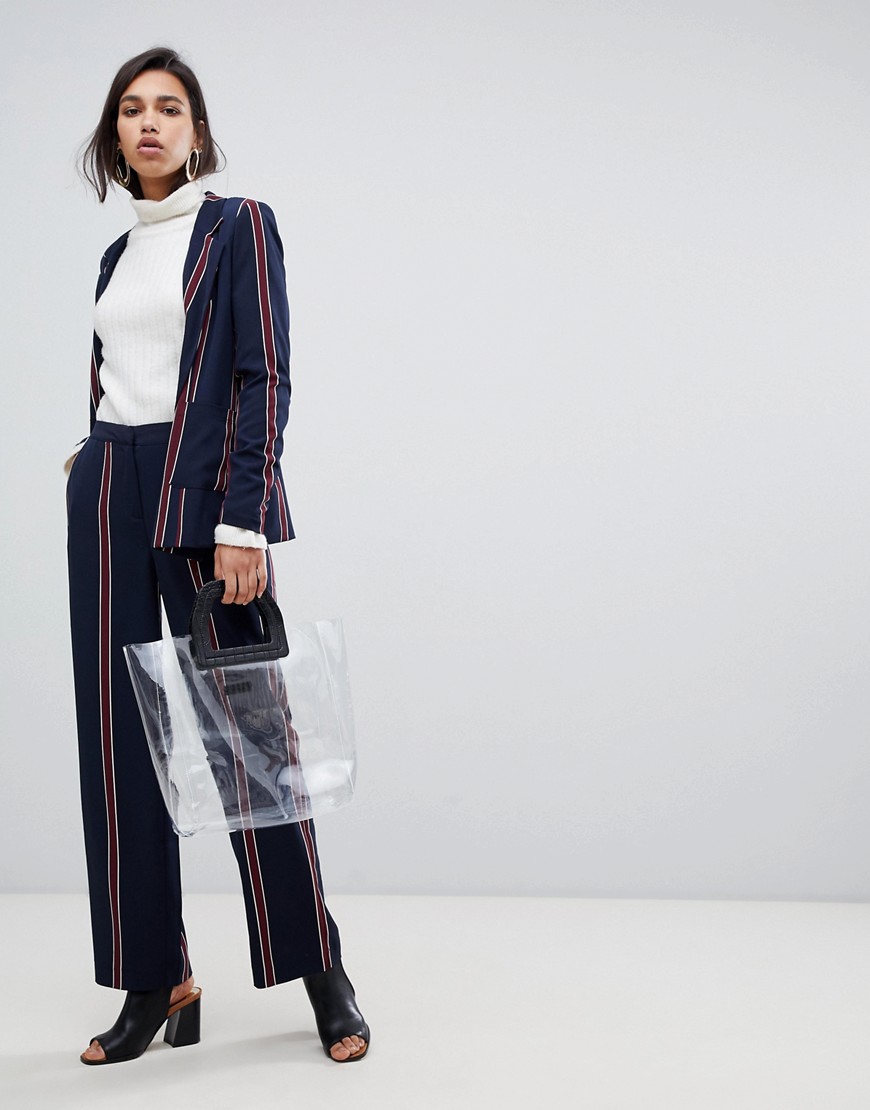 Y.A.S striped trouser co-ord