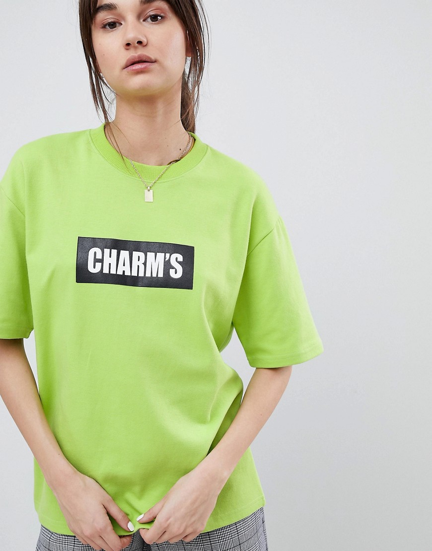 Charm's Oversized Logo T-Shirt