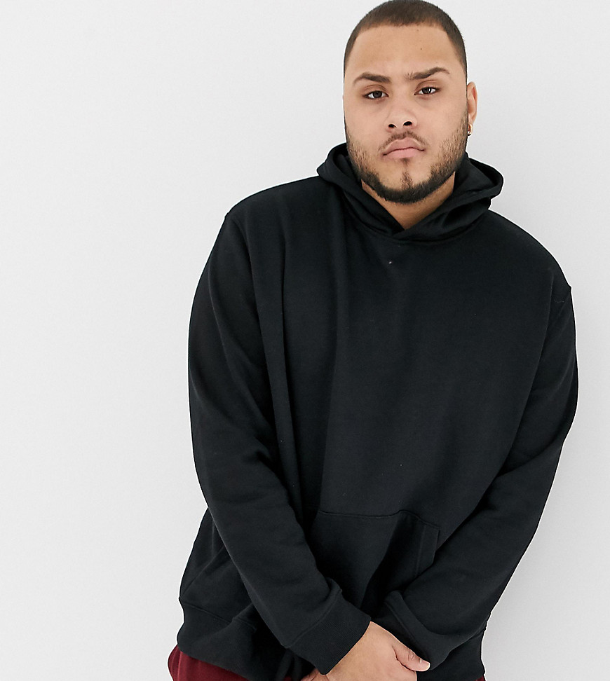 Burton Menswear Big & Tall hoodie in black