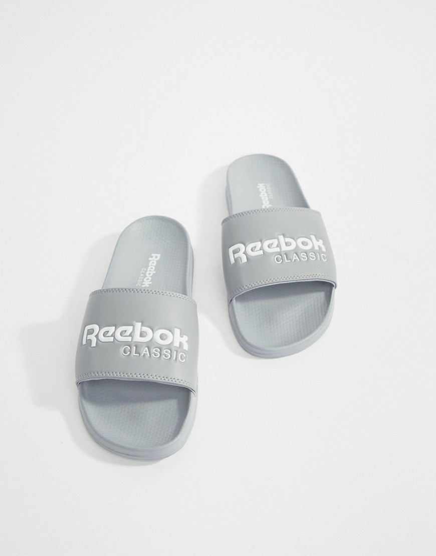 Reebok Classic Sliders In Grey CN0738 - Grey