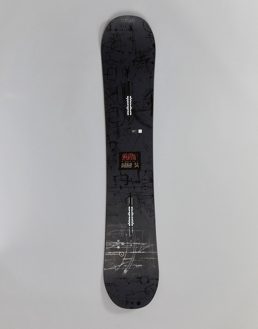 Burton Snowboards Amplifier Snowboard Kevin Strickland Print in Black