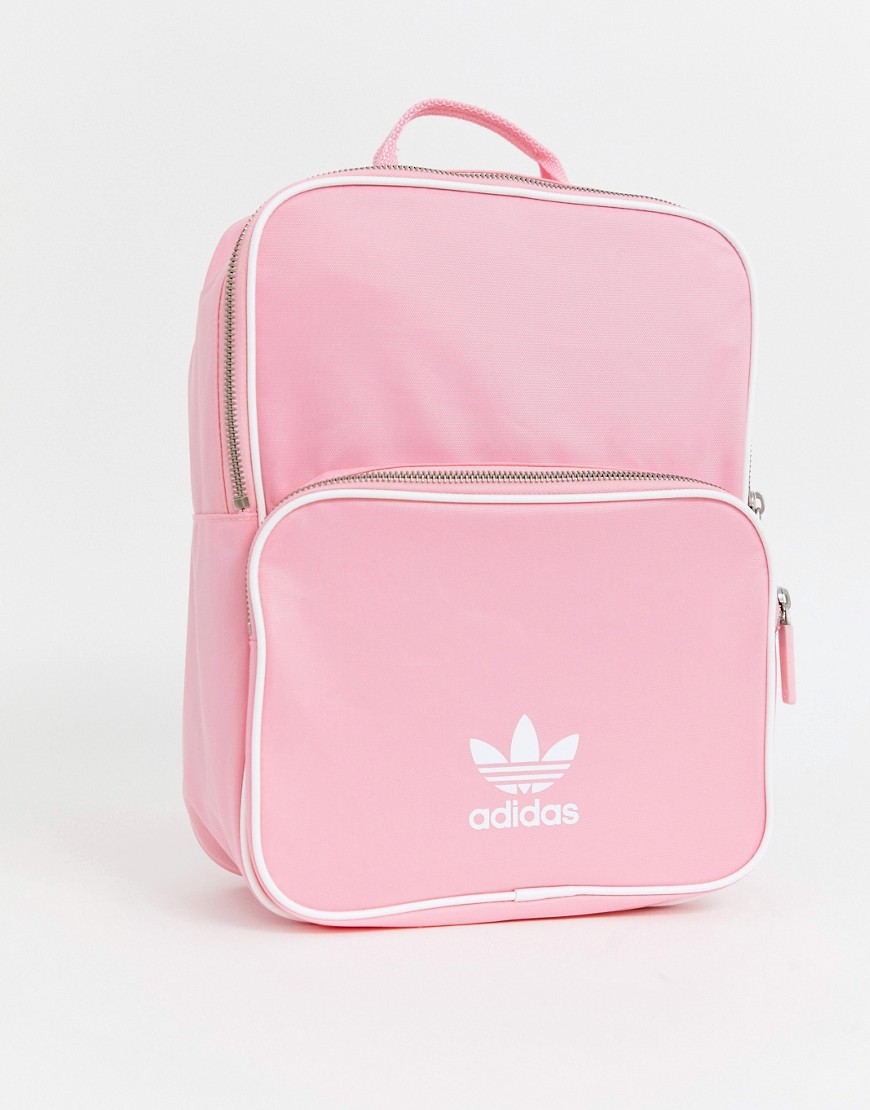 adidas Originals adicolor backpack in pink