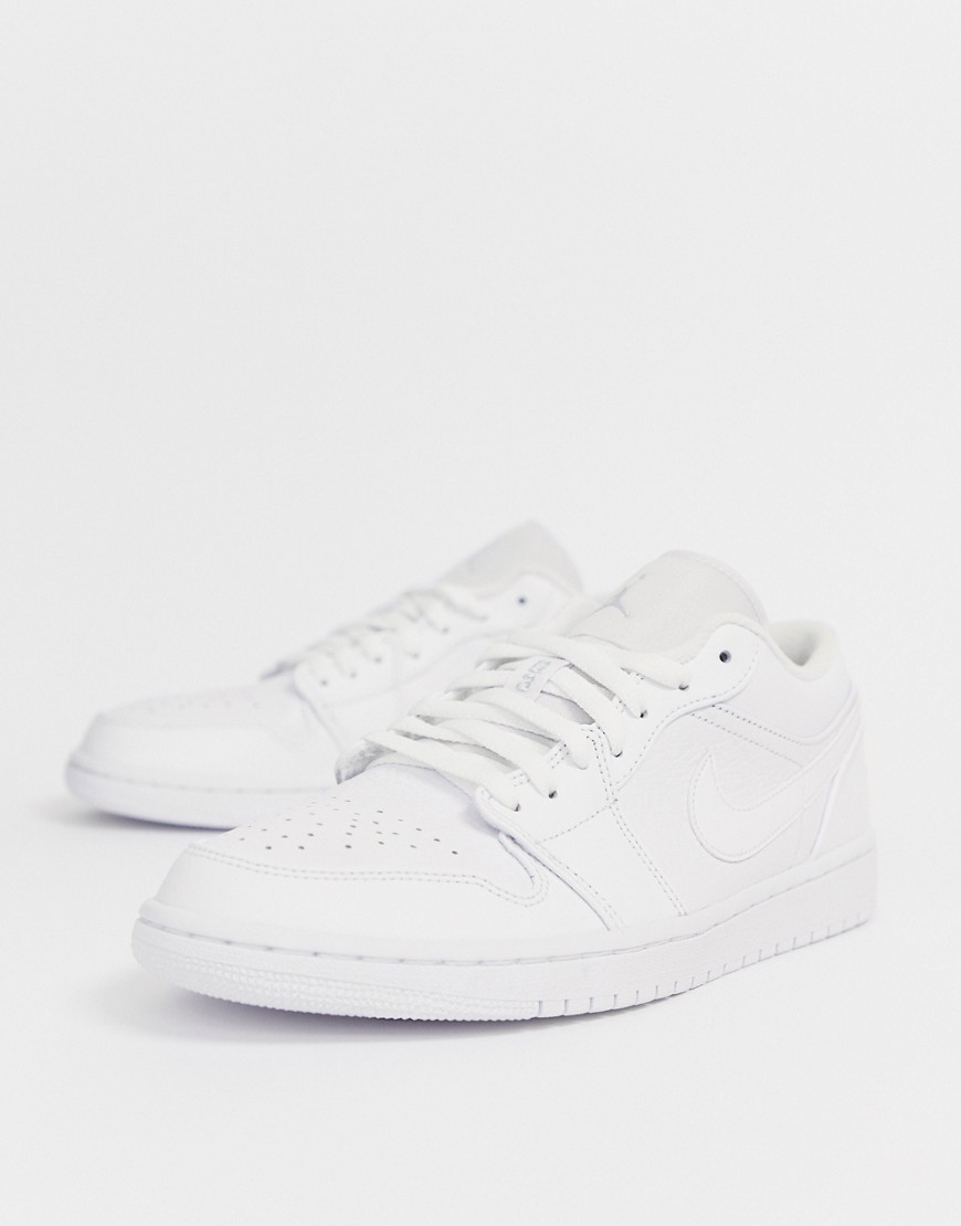 Nike Air Jordan 1 Low Trainers In White