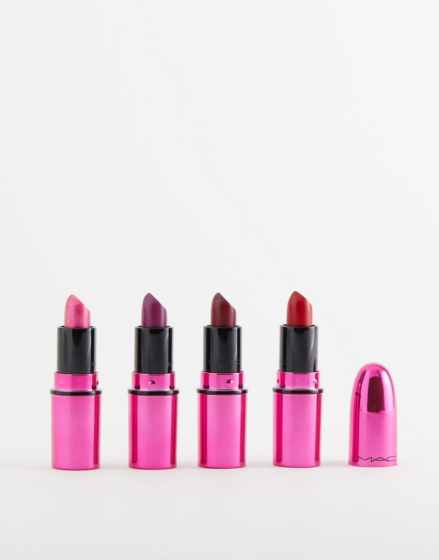 MAC Shiny Pretty Things Party Favours Mini Lipsticks: Bright - No colour