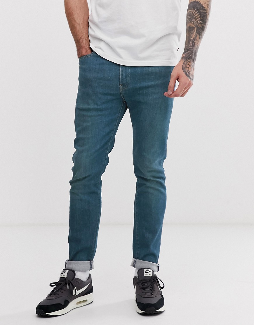 Levi's 510 skinny fit standard rise jeans in st patricks day advance mid wash