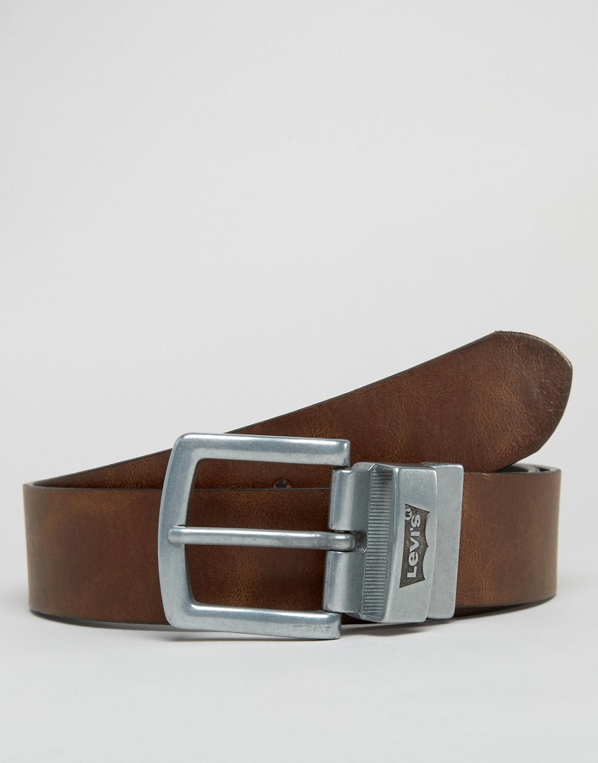 Levi's Reversible Leather Belt - Brown