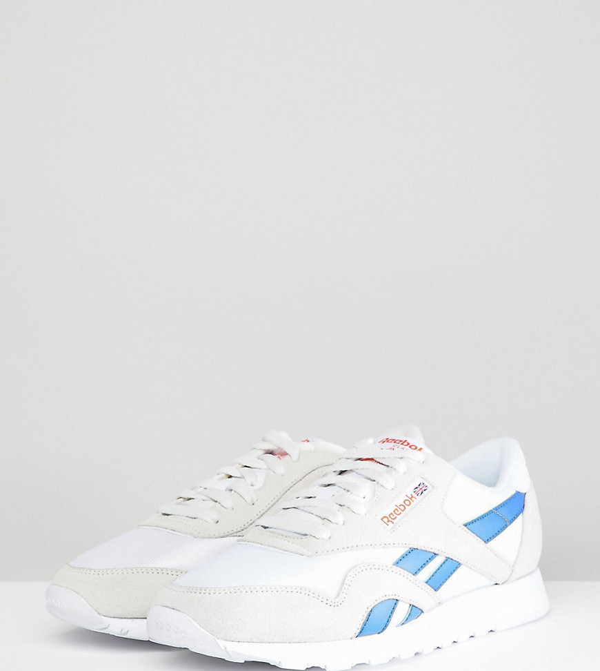 Reebok 'Leisure Pack' Classic Nylon Trainers In White Exclusive To ASOS CN5621 - White