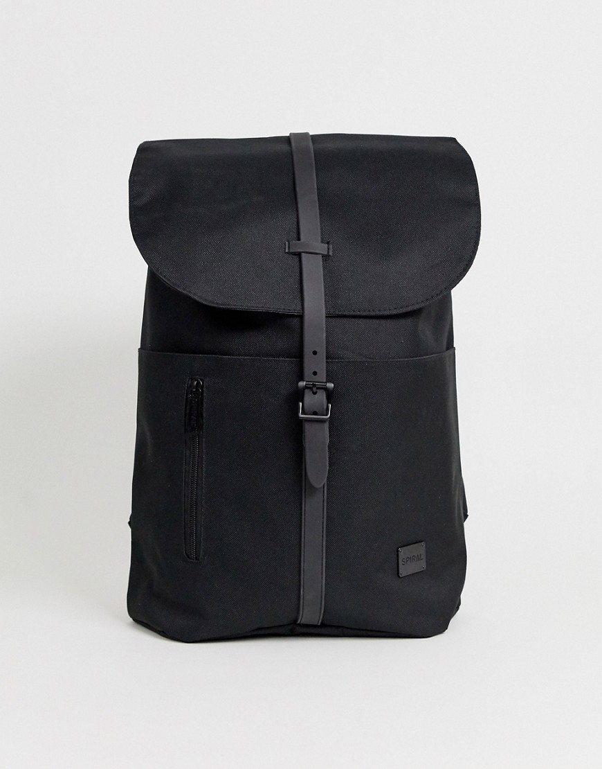 Spiral Tribeca backpack in black