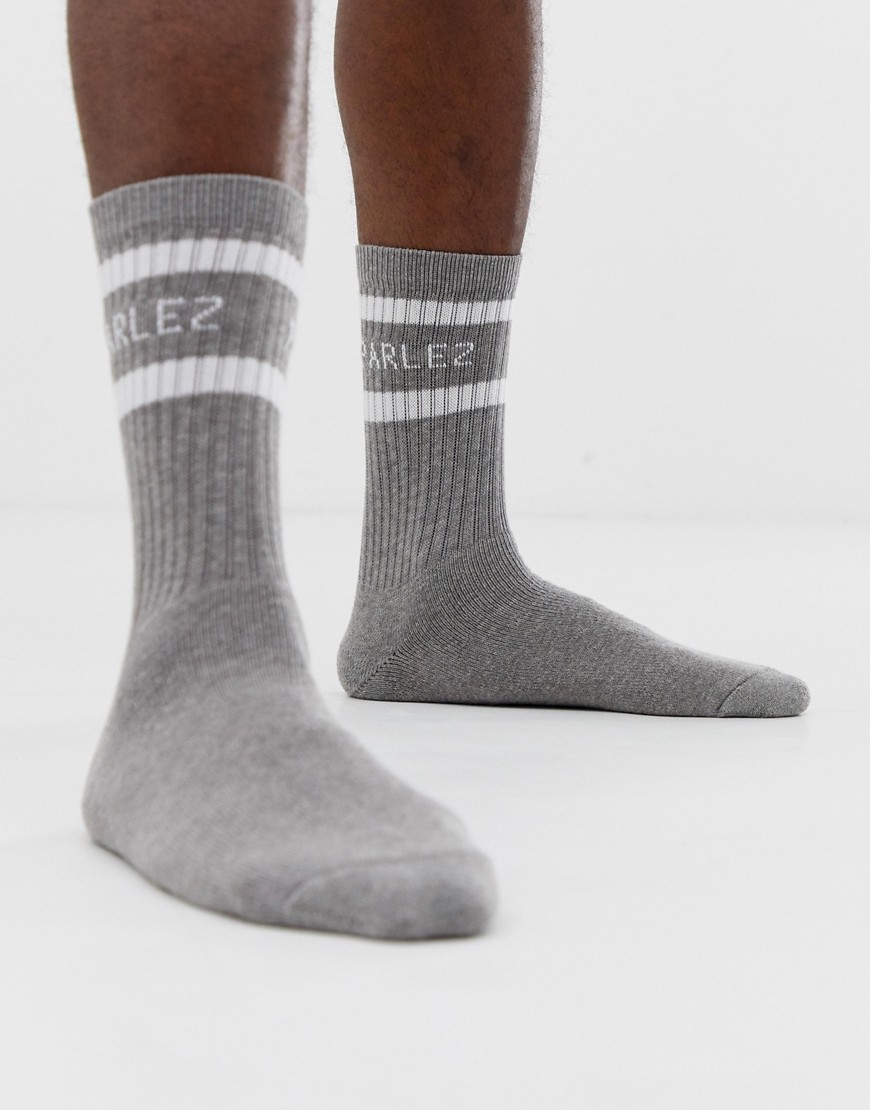 Parlez socks in grey