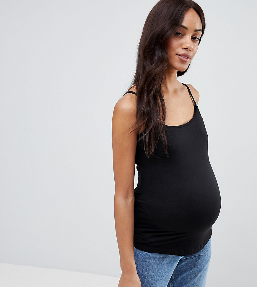 New Look Maternity Nursing Vest - Black