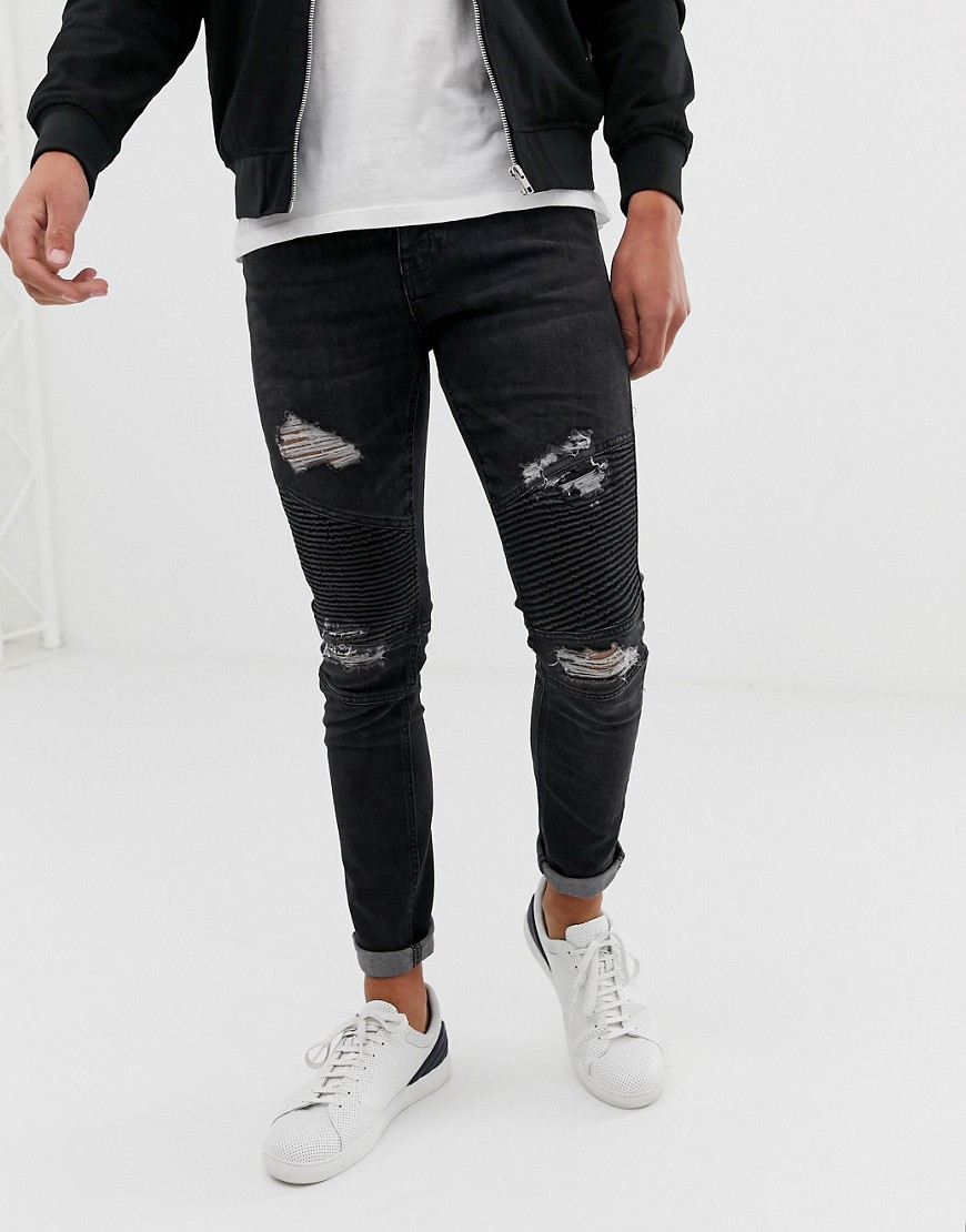 Loyalty and Faith skinny fit jeans in washed black
