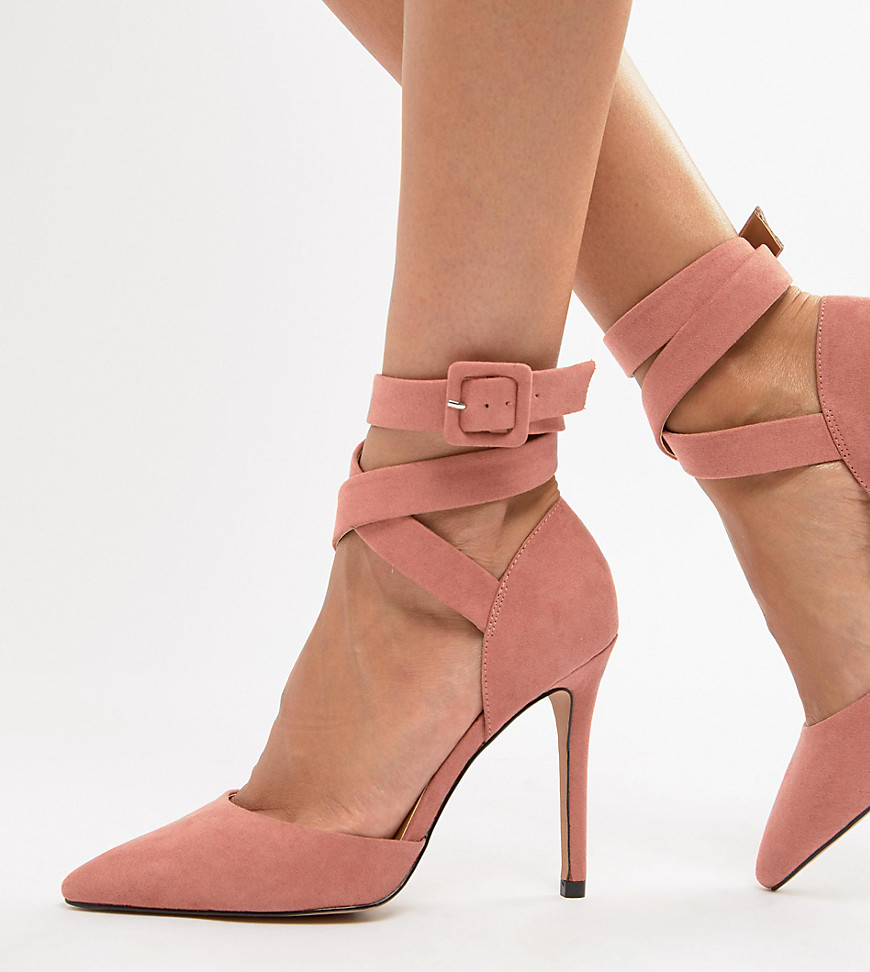 QUPID Pointed High Heels