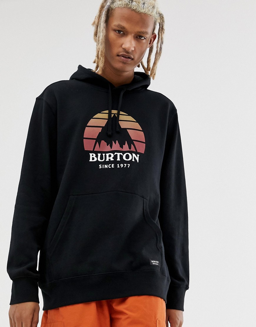 Burton Snowboards Underhill pullover hoodie in black