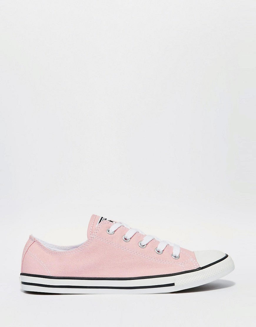 Converse Pink Dainty Chuck Taylor All Star Trainers - Pink freese/white