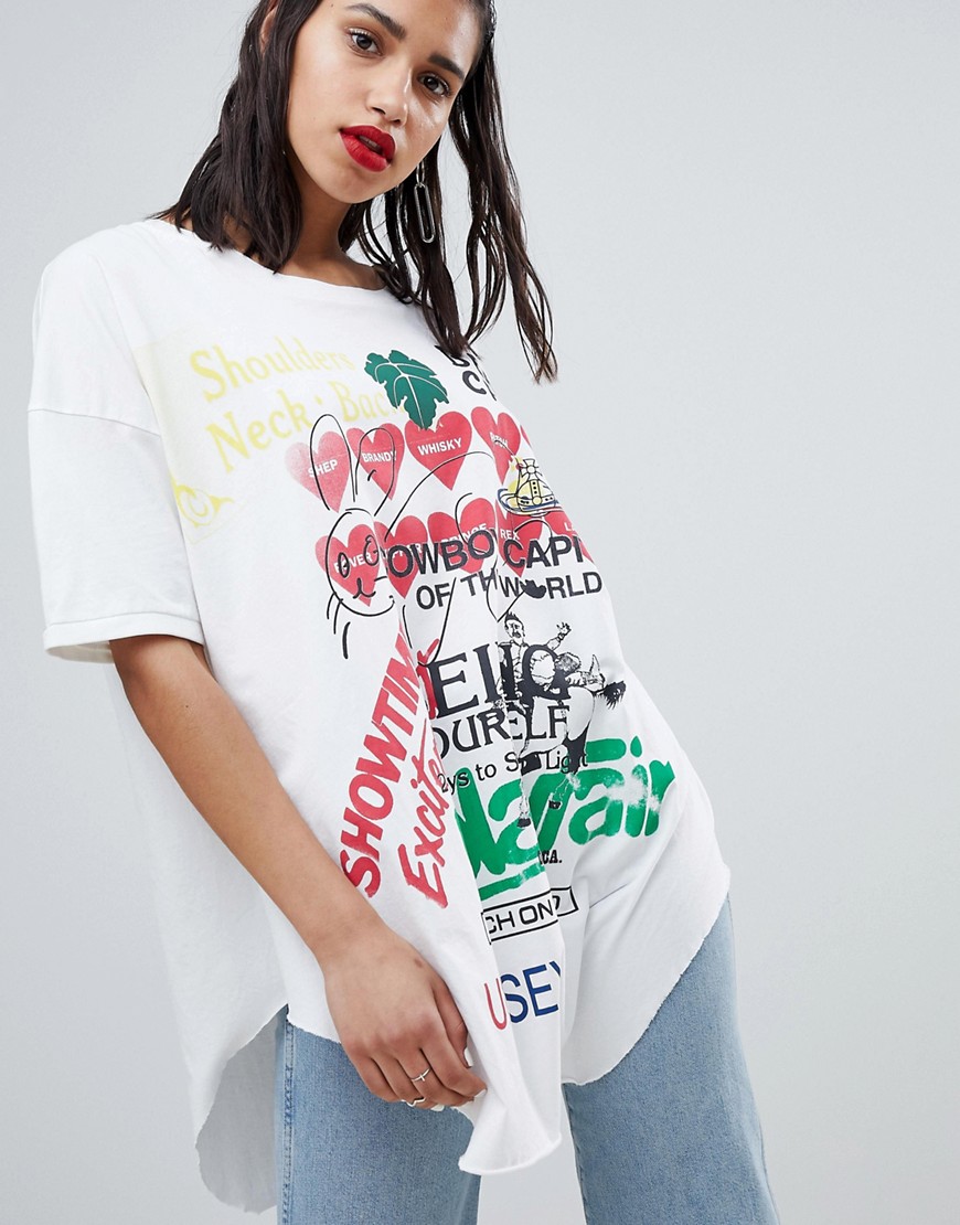 Vivienne Westwood Anglomania All Over Logo T-Shirt