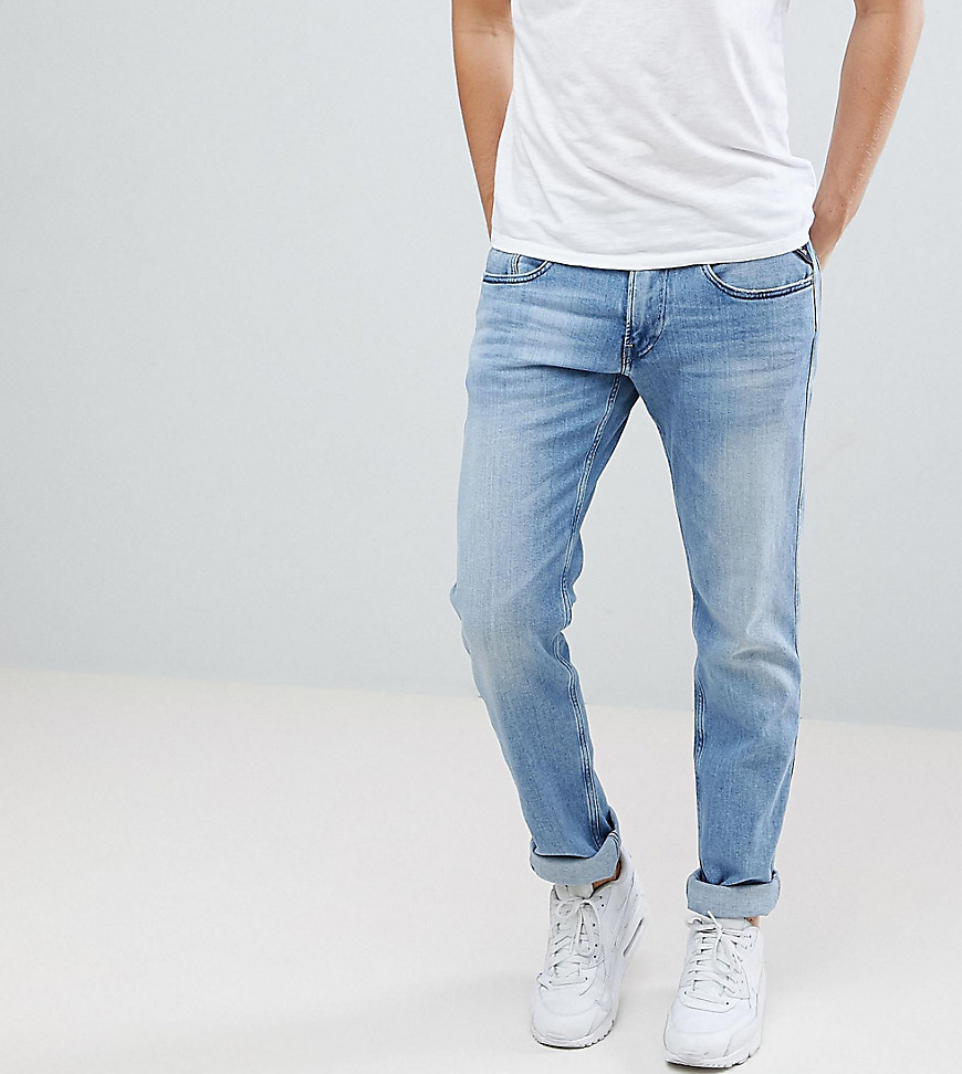 Replay Anbass slim jeans n lightwash Exclusive at ASOS