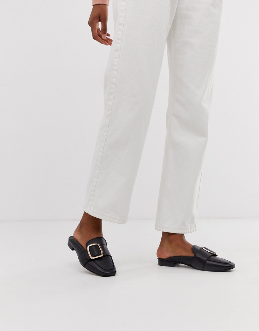 Park Lane leather mule loafers