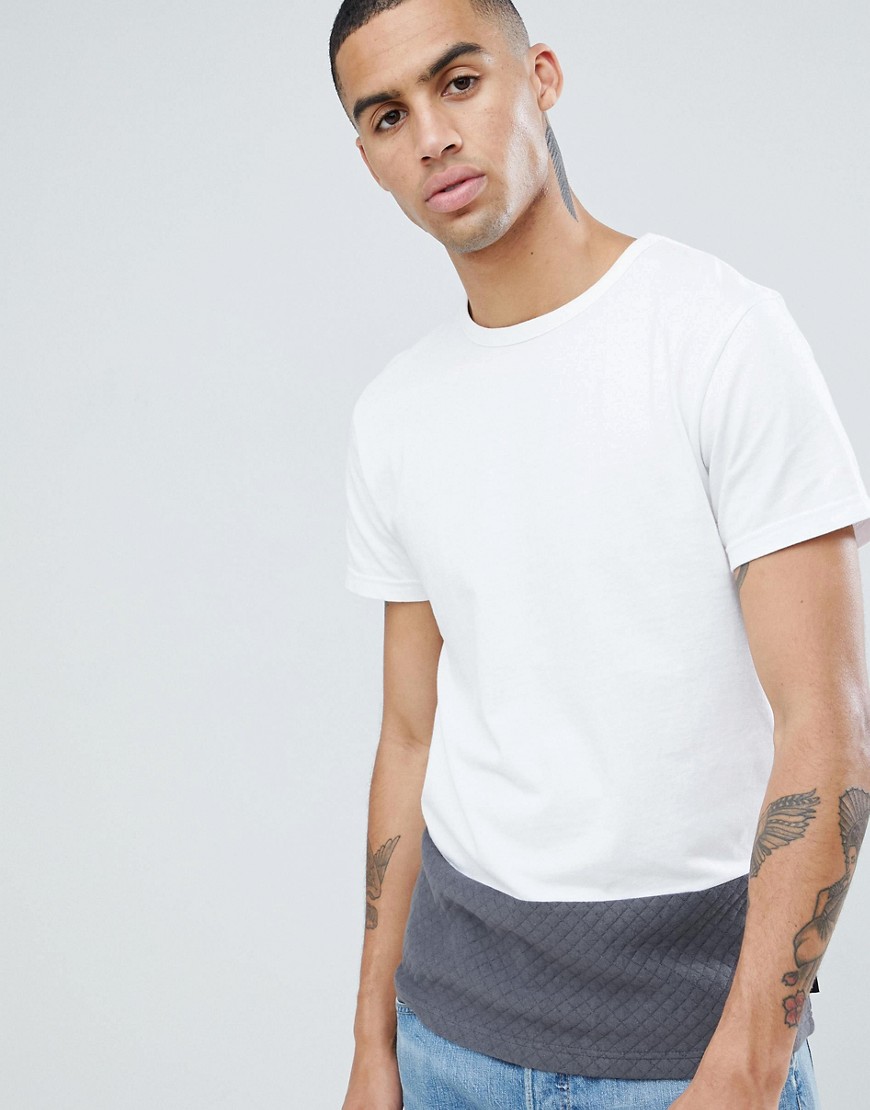 D-Struct Quilted Cut and Sew T-Shirt