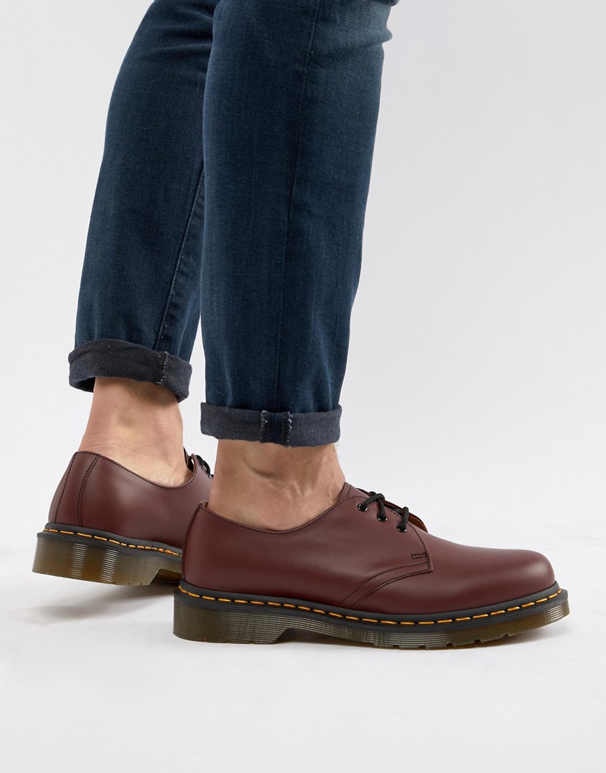 Dr. Martens' Original 3-eye Shoes In Red 11838600 - Red
