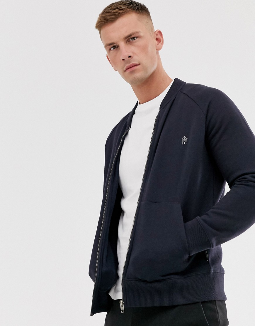 French Connection zip through bomber jacket