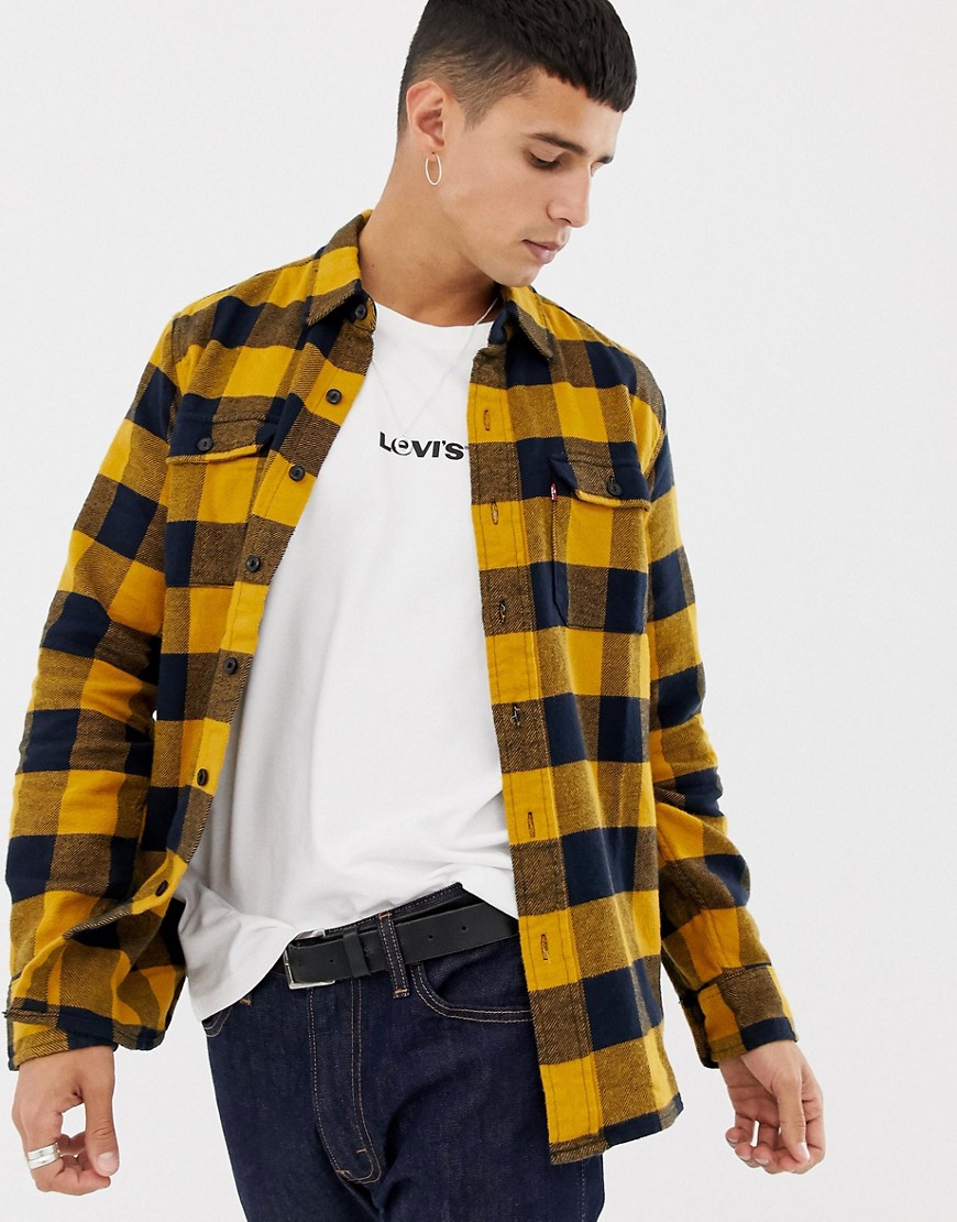 Levi's check classic worker shirt