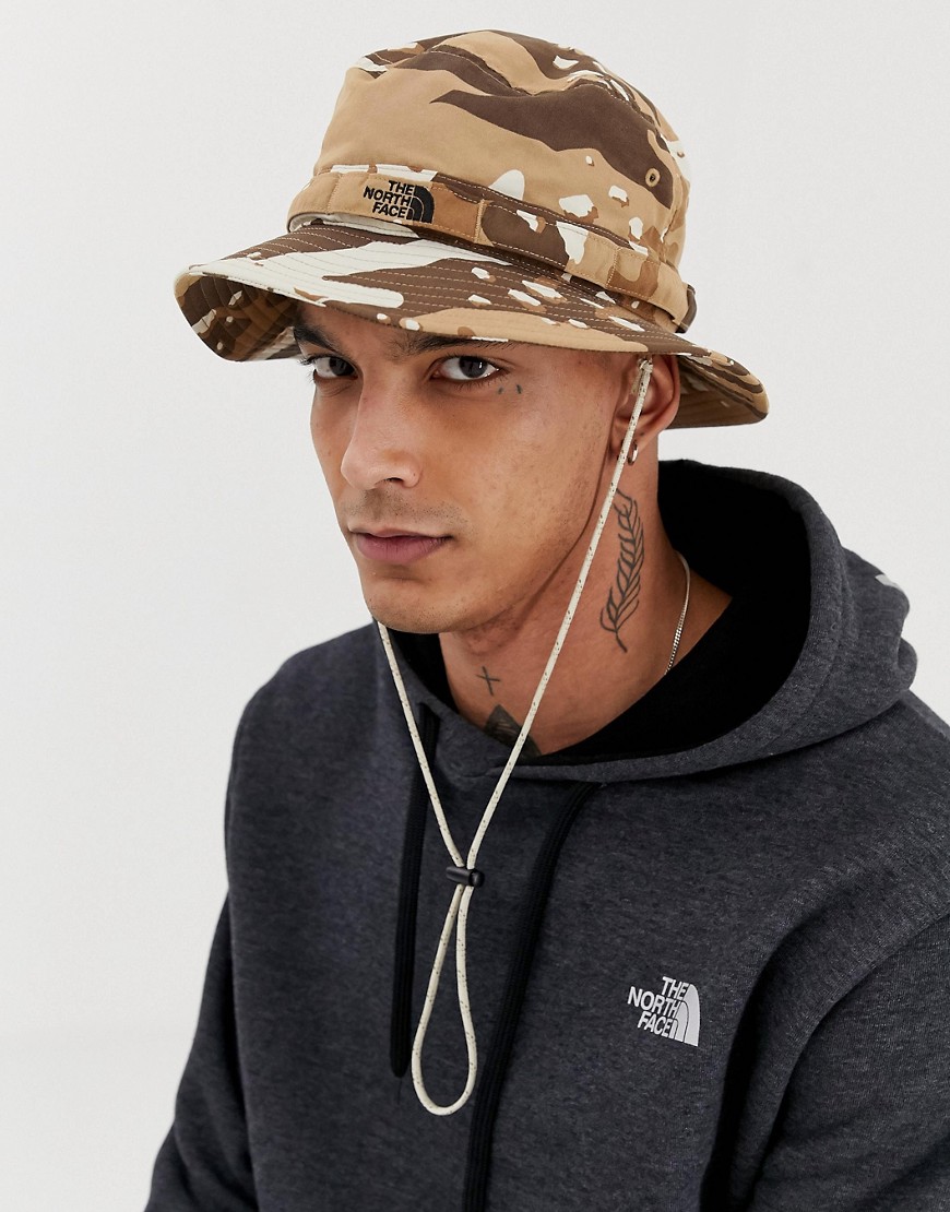 The North Face Class V Brimmer fishing hat in Moab camo