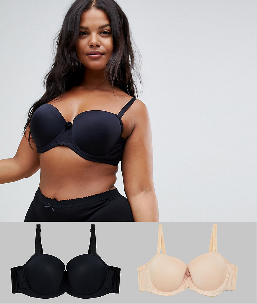 Yours 2 Pack T-Shirt Bra