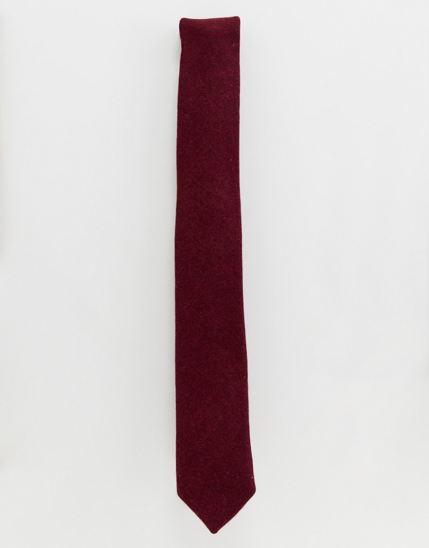 Gianni Feraud Plain Flannel Tie