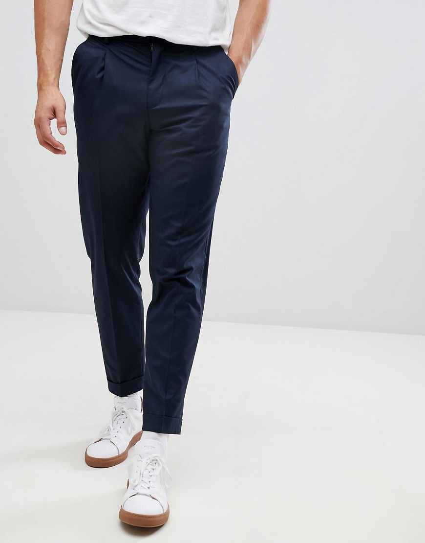 Jack & Jones Premium Smart Trouser In Tapered Fit