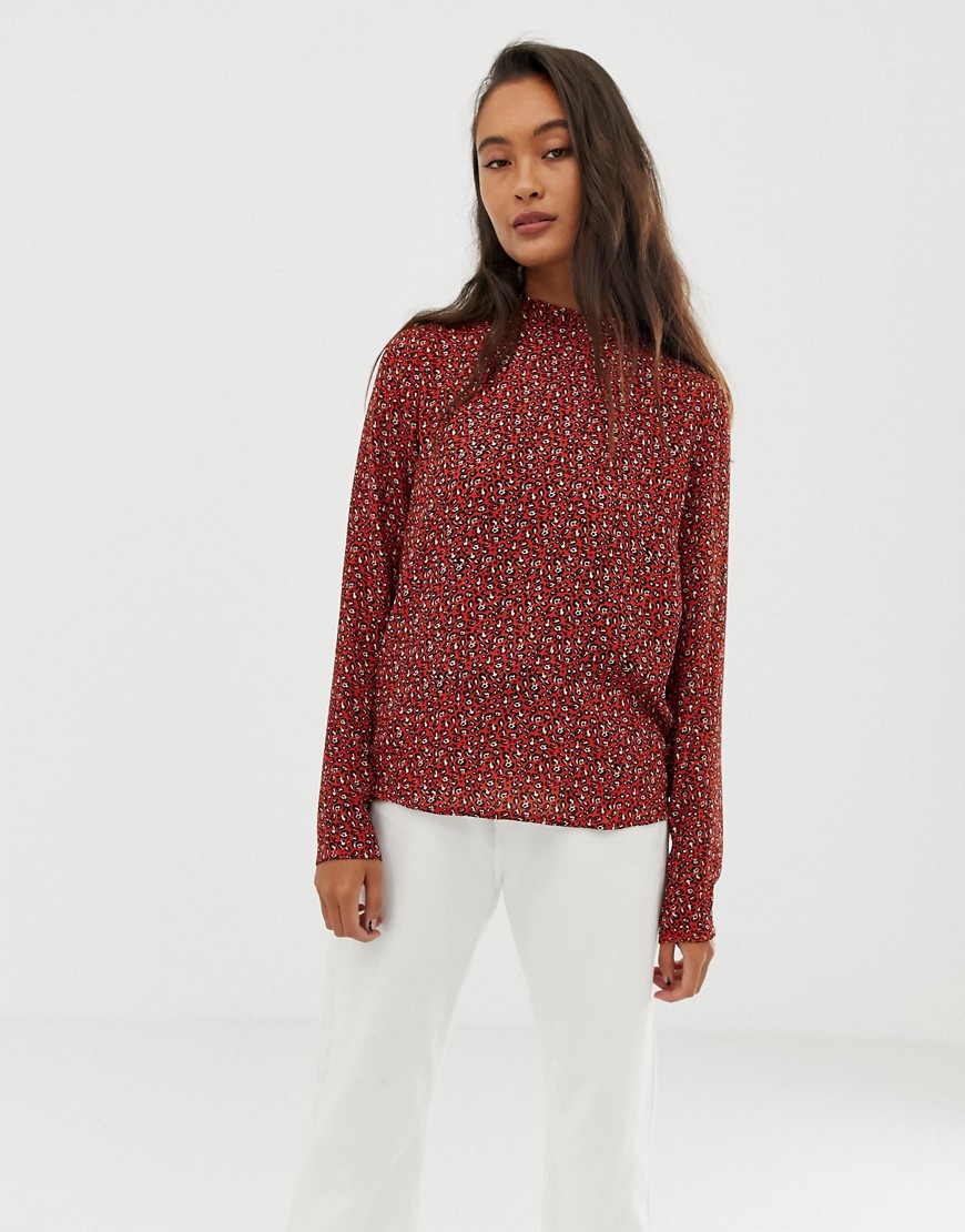 Blend She Vera leopard print blouse