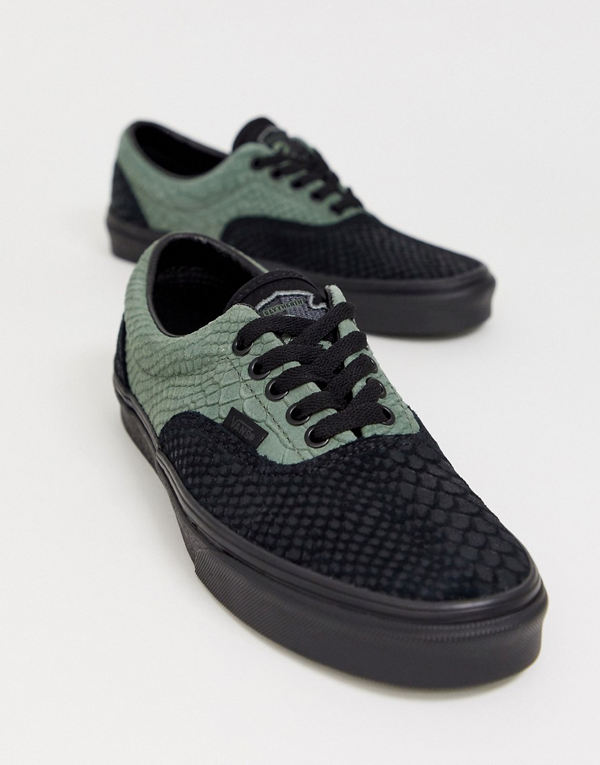 Vans X Harry Potter Slytherin Era leather trainers
