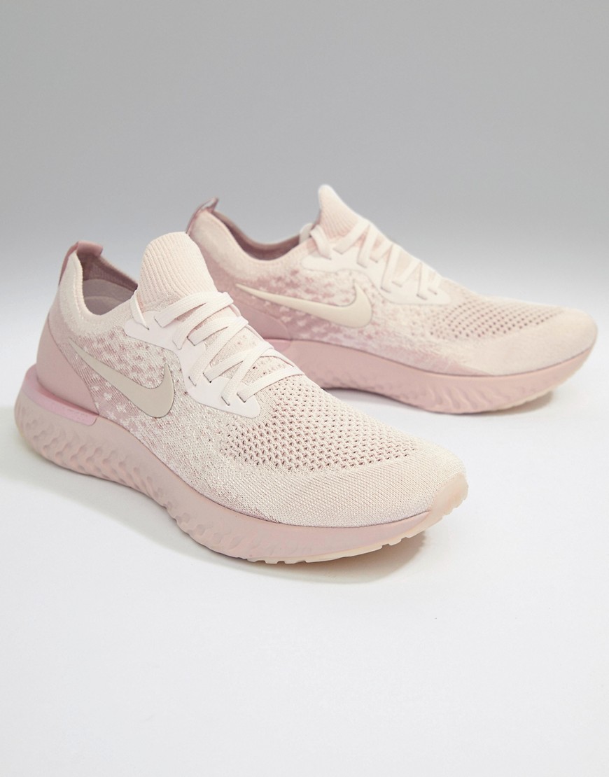 Nike Running Epic React Flyknit trainers in pink aq0067-600 - Pink