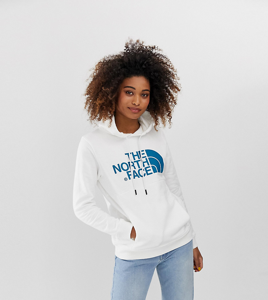 The North Face New Drew Peak hoodie in white