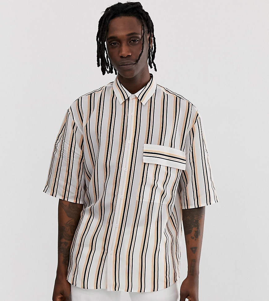 Noak striped oversized shirt