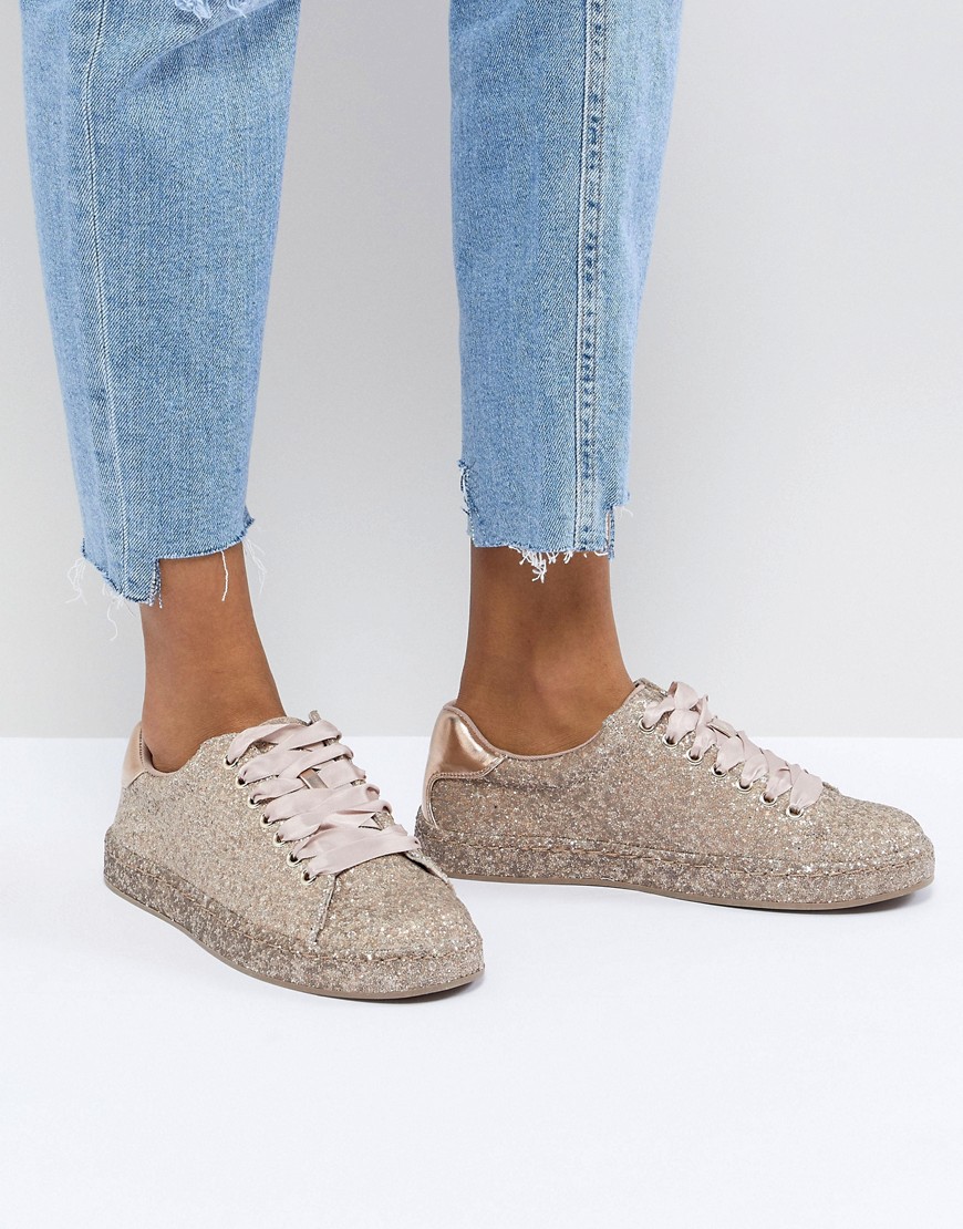 Call It Spring Arminel Glitter Trainers
